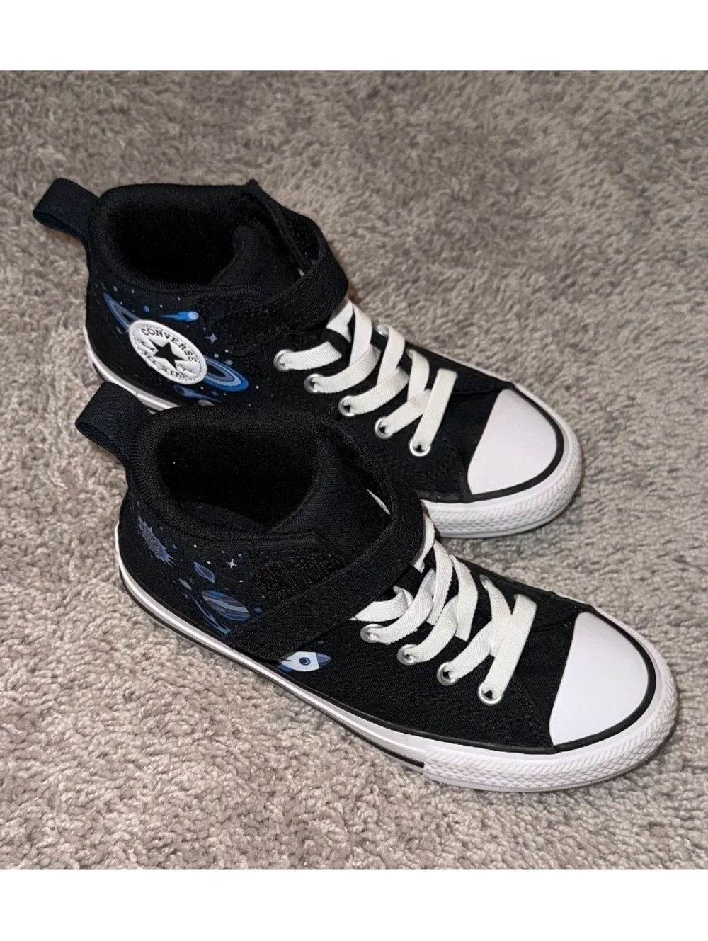 Converse Chuck Taylor All Star Space Rocket High Top Sneakers Kids Youth Size 2